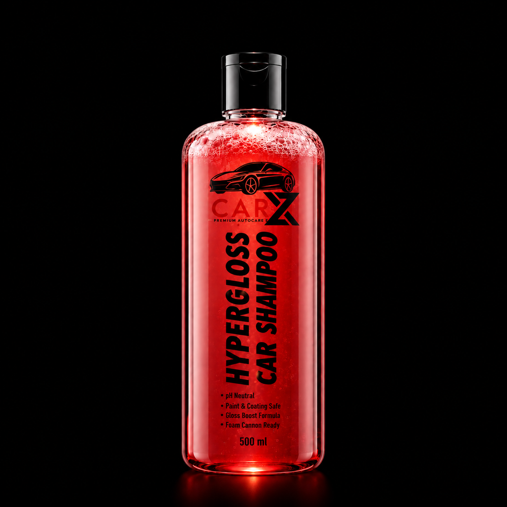 HYPERGLOSS CAR SHAMPOO | 500ml | UltraSlick Formula | Car Shampoo with Advanced Foaming Technology