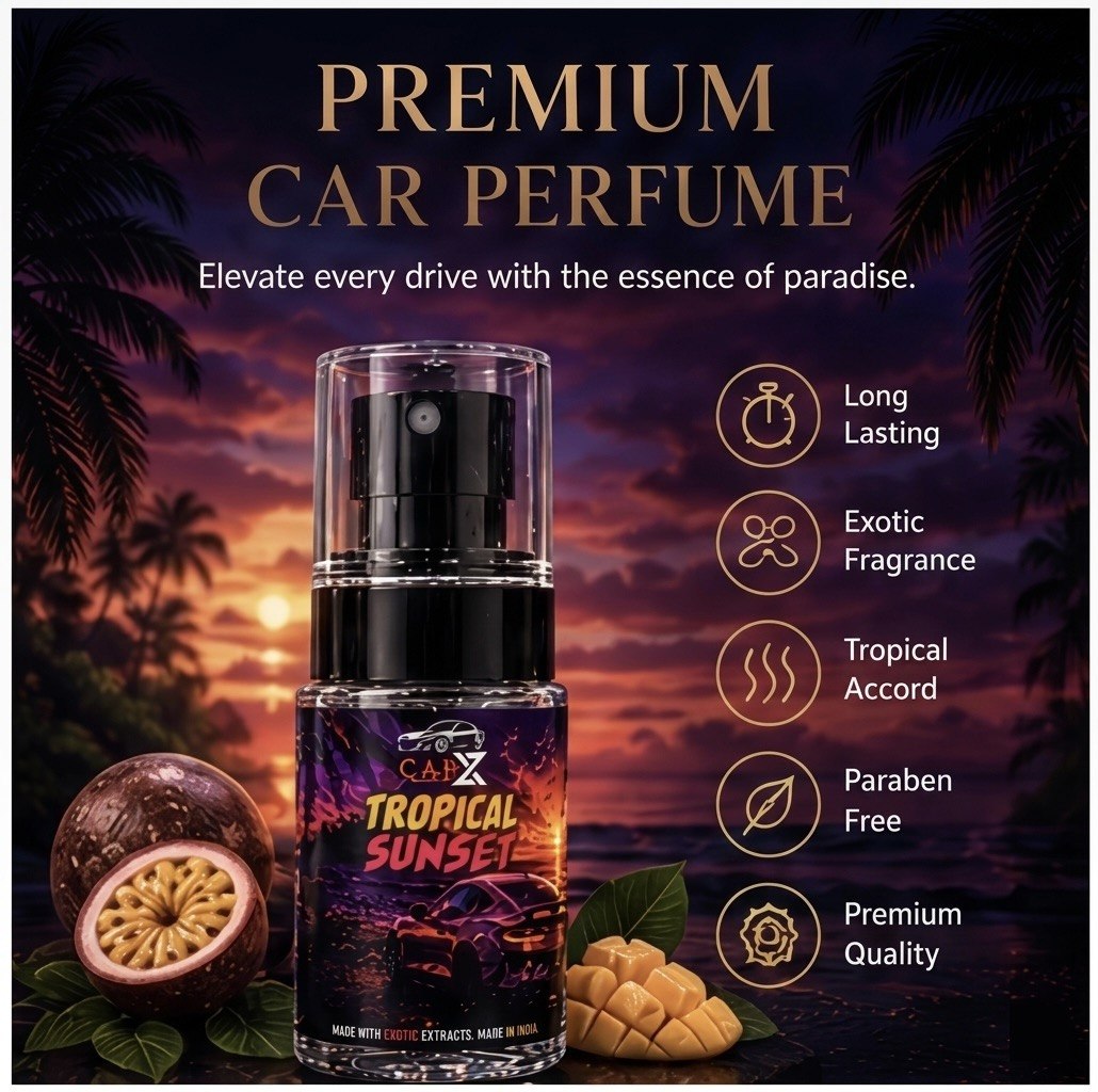 TROPICAL SUNSET Luxury Car Perfume | 40ml