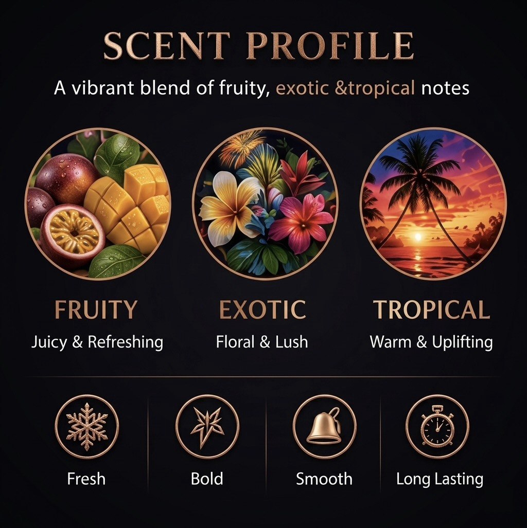 TROPICAL SUNSET Luxury Car Perfume | 40ml