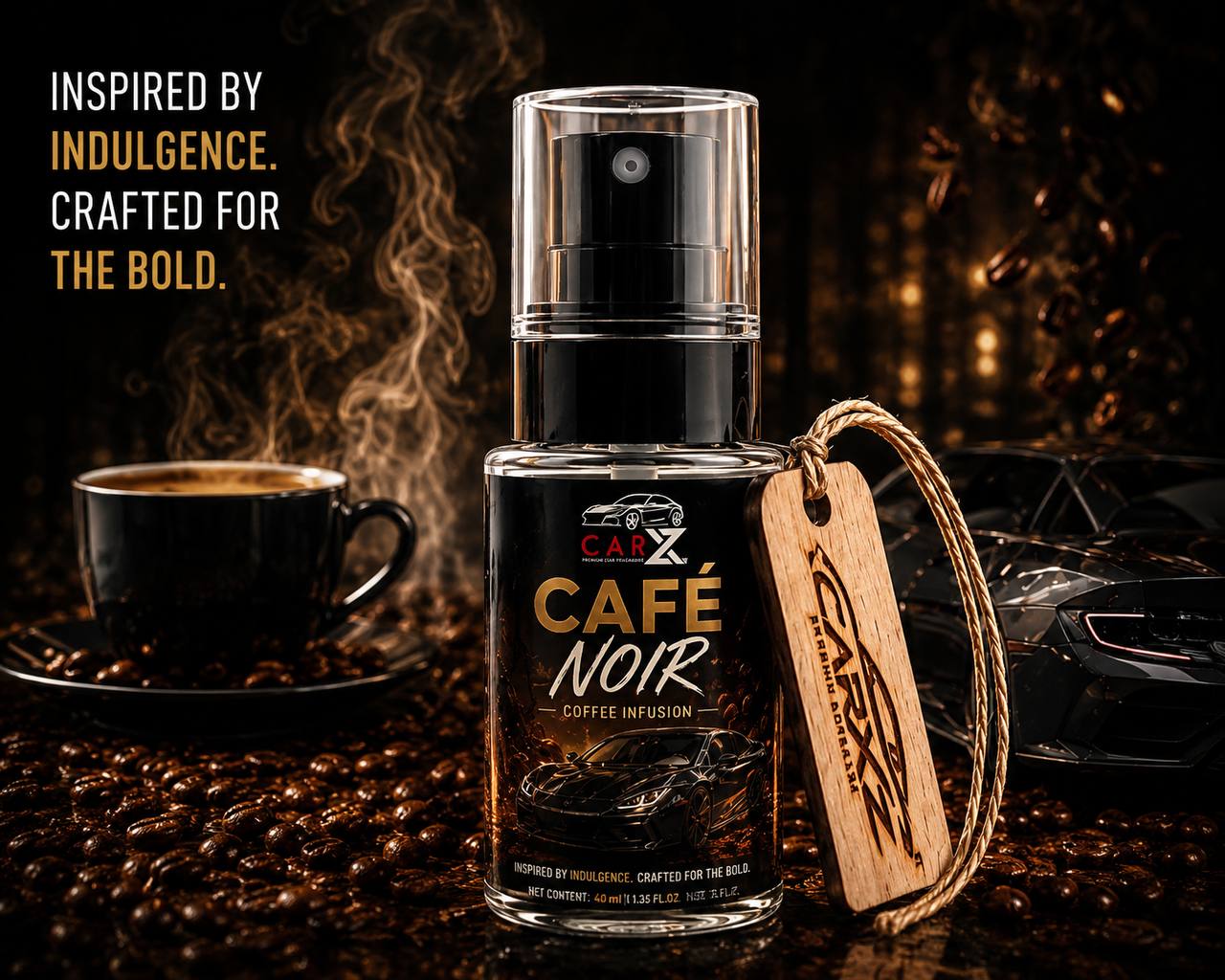 CAFE NOIR Luxury Car Perfume | 40ml
