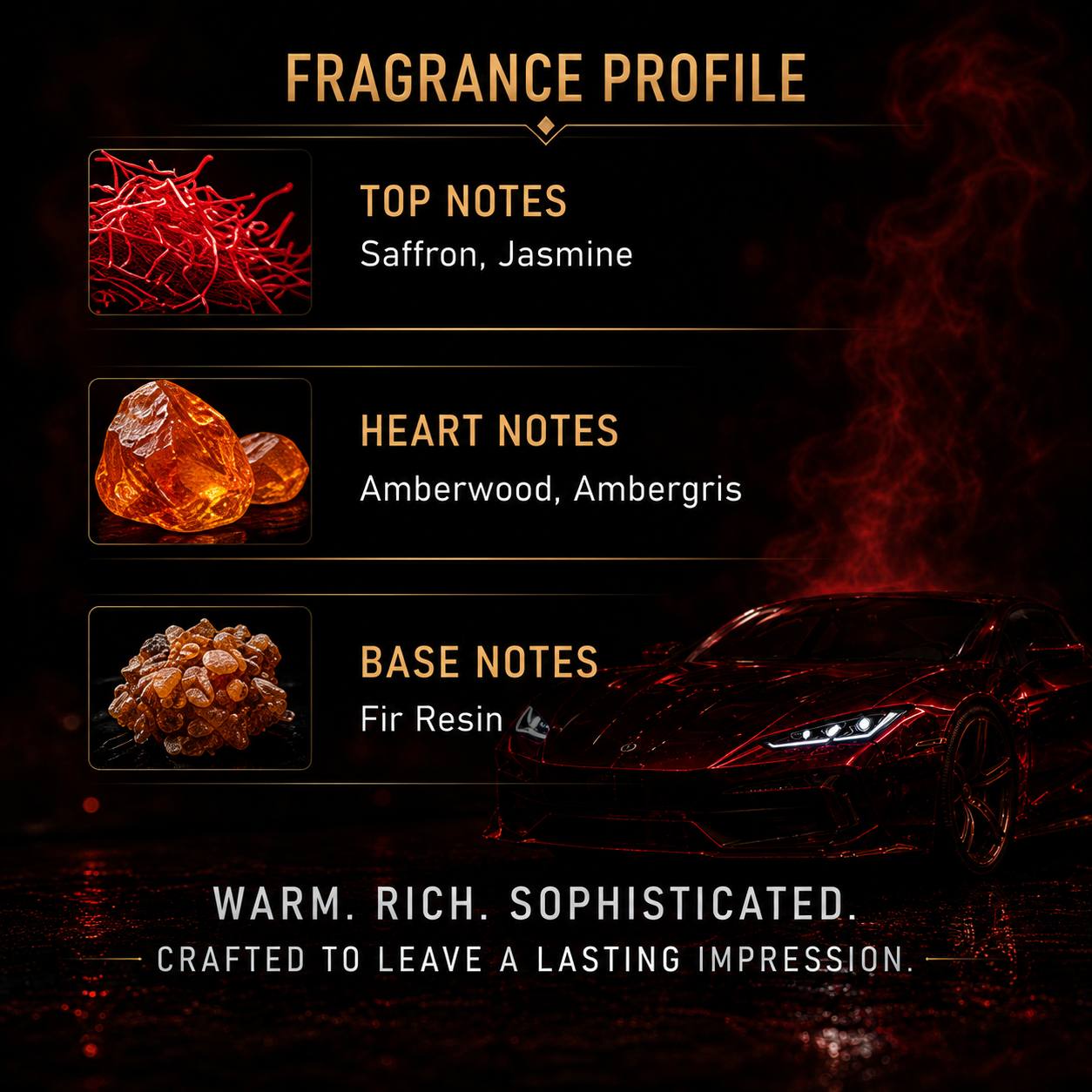 ROUGE VANILLE Luxury Car Perfume | Inspired by BR540 | 40ml