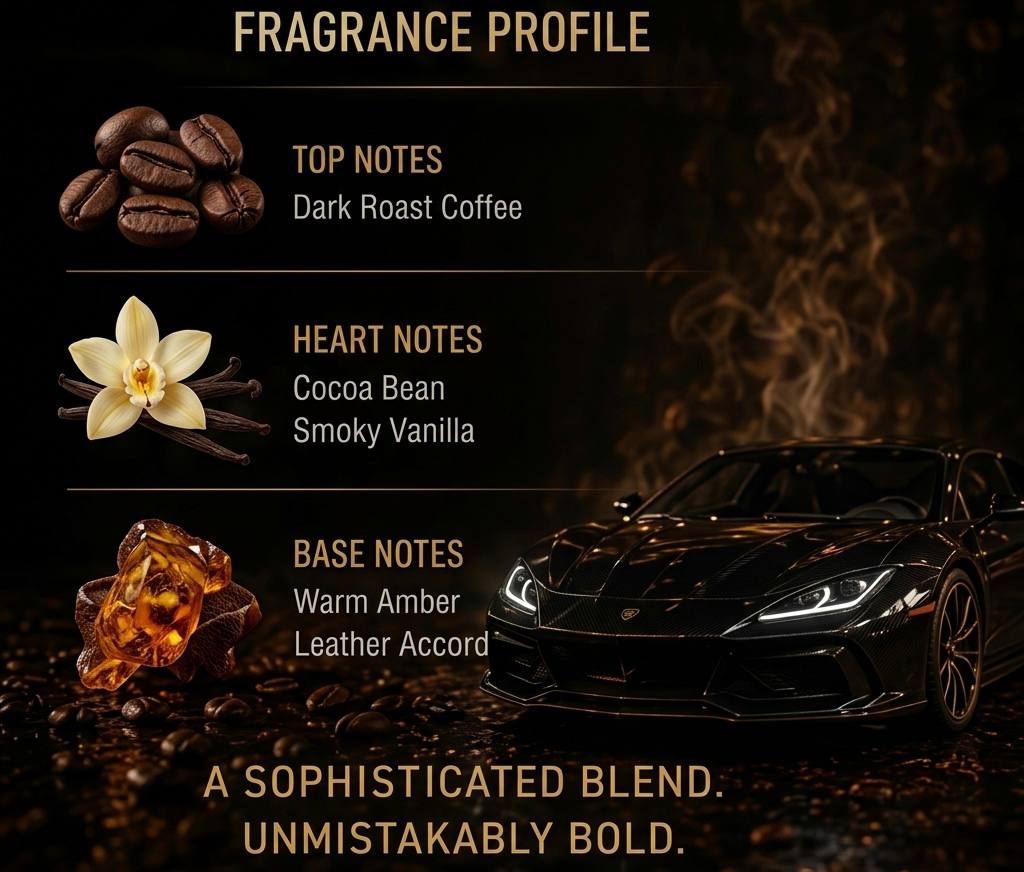 CAFE NOIR Luxury Car Perfume | 40ml