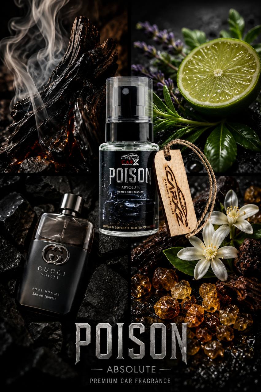 POISON ABSOLUTE Luxury Car Perfume | Inspired by GUILTY | 40ml