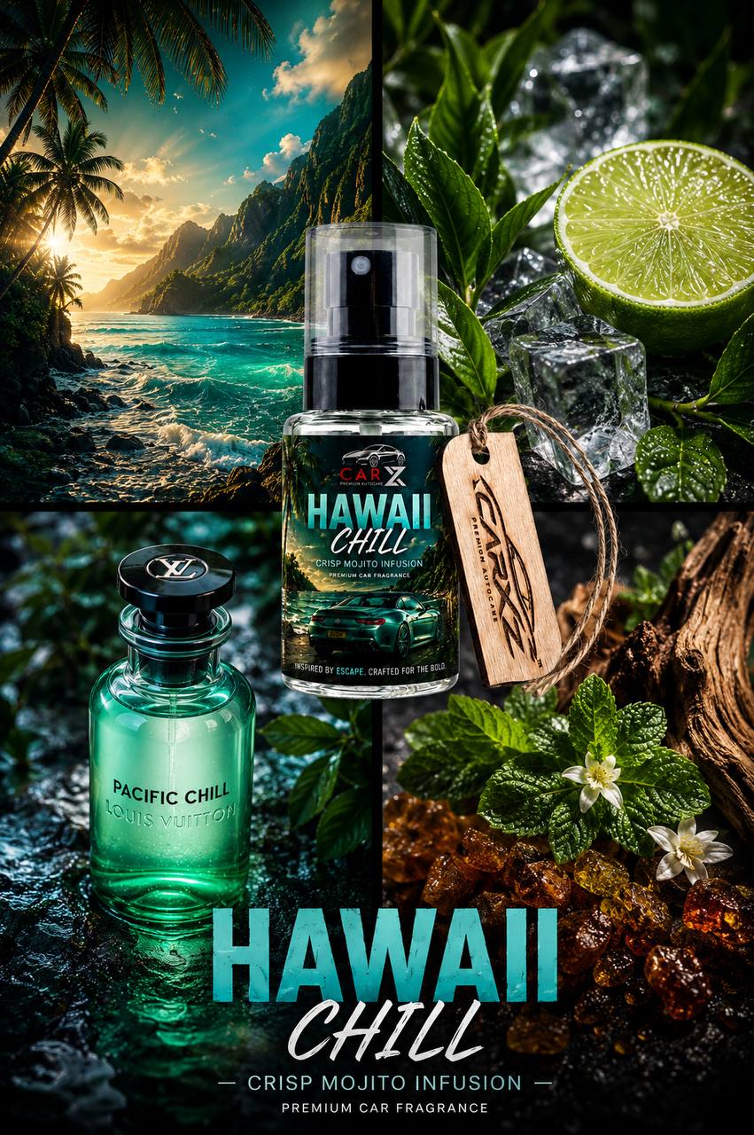 HAWAII CHILL | LV PACIFIC CHILL INSPIRED | Luxury Car Perfume | 40ml